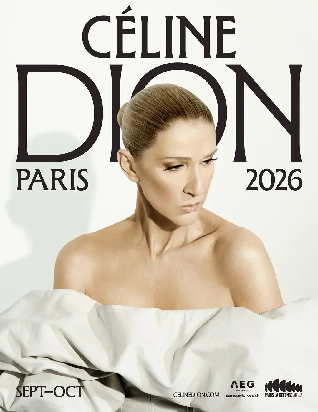Céline Dion – Paris La Défense Arena – Paris – Samedi 12 septembre 2026 à 20h
