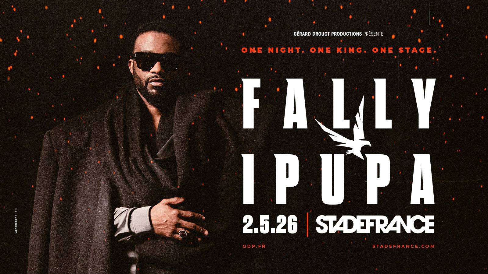 Fally Ipupa - Stade de France, Paris - Dimanche 3 mai 2026 à 20h